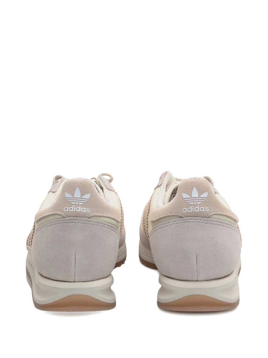 Sneakers adidas Originals neutri din piele intoarsa si nylon - Img 3