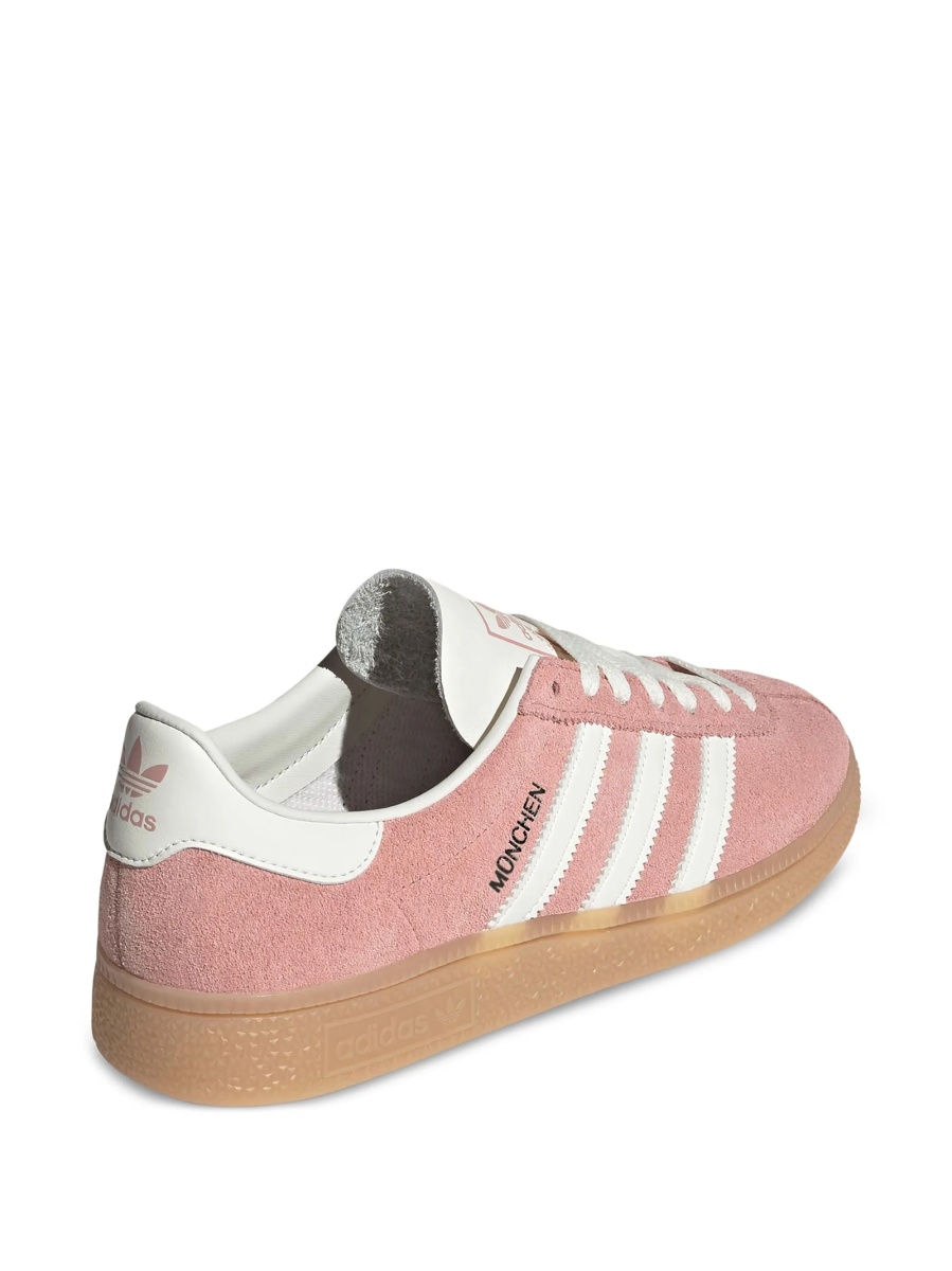 Sneakers adidas Originals roz din material textil si piele intoarsa - Img 3