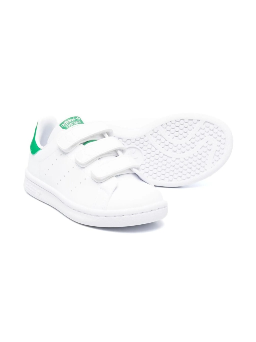 Sneakers adidas Originals stan smith albi din piele - Img 2