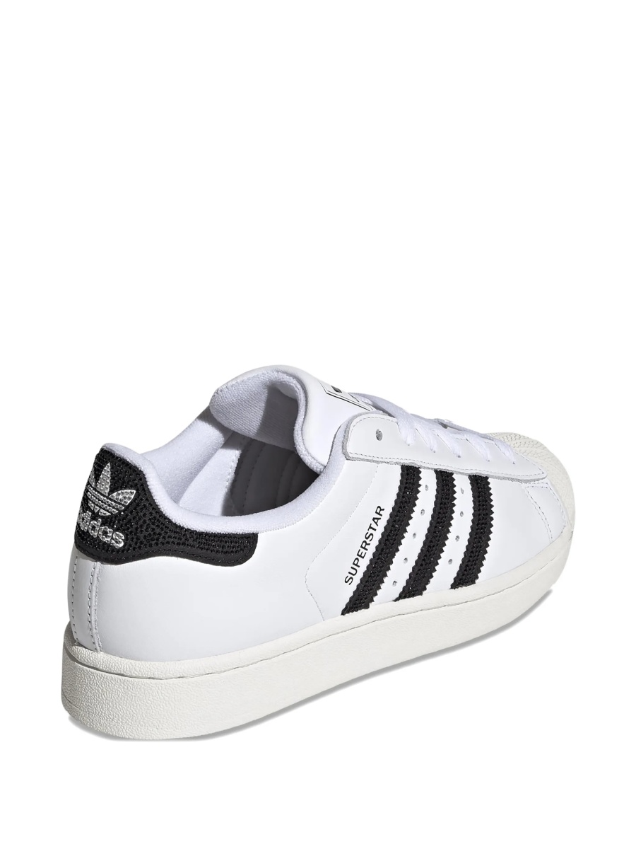 Sneakers adidas Originals superstar albi din piele - Img 3