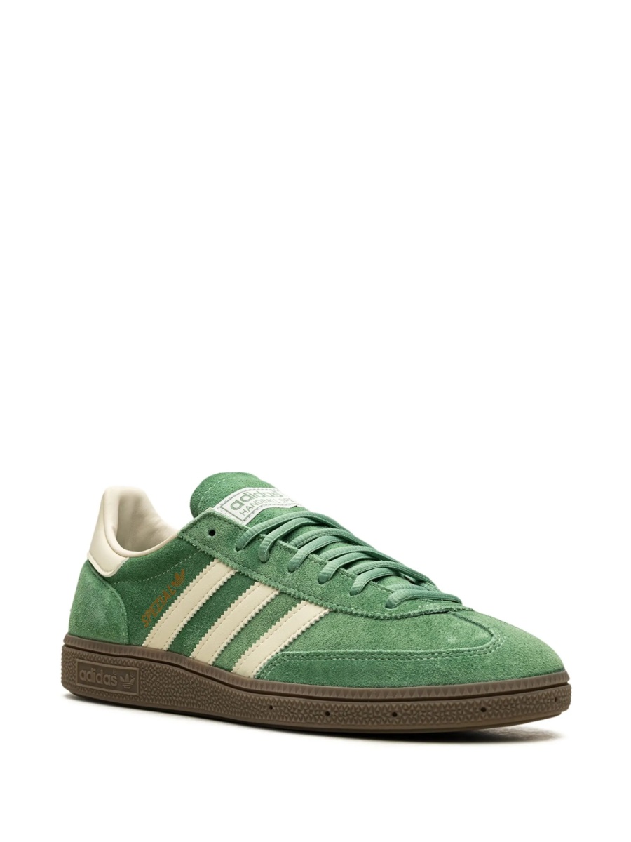 Sneakers adidas Originals verzi din piele eco si piele intoarsa - Img 2