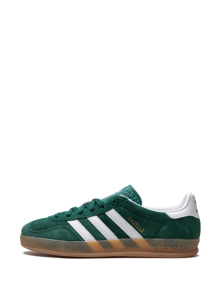 Sneakers adidas Originals verzi din piele intoarsa - Img 5