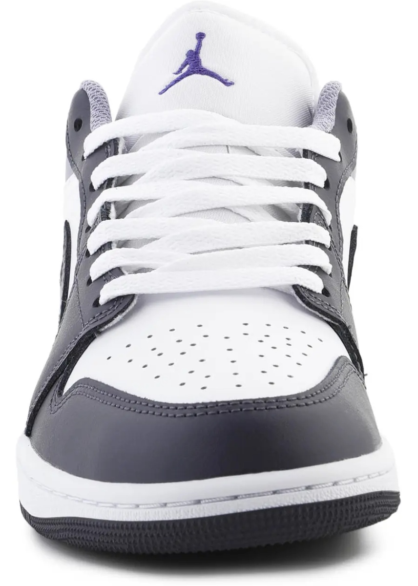Sneakers Air Jordan 1 LOW White/Indigo Haze Blanc/Brume Indigo - Img 2