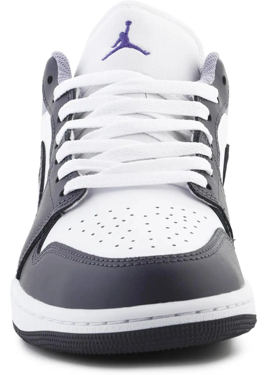 Sneakers Air Jordan 1 LOW White/Indigo Haze Blanc/Brume Indigo - Img 2