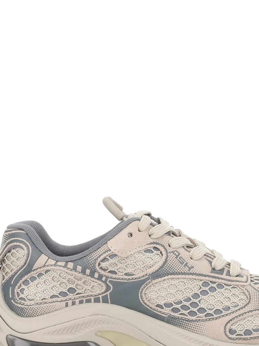 Sneakers ASH neutri din material textil - Img 2