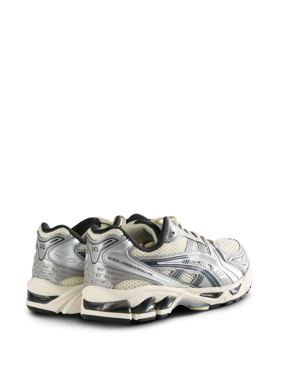 Sneakers ASICS argintii din material textil si poliuretan - Img 3