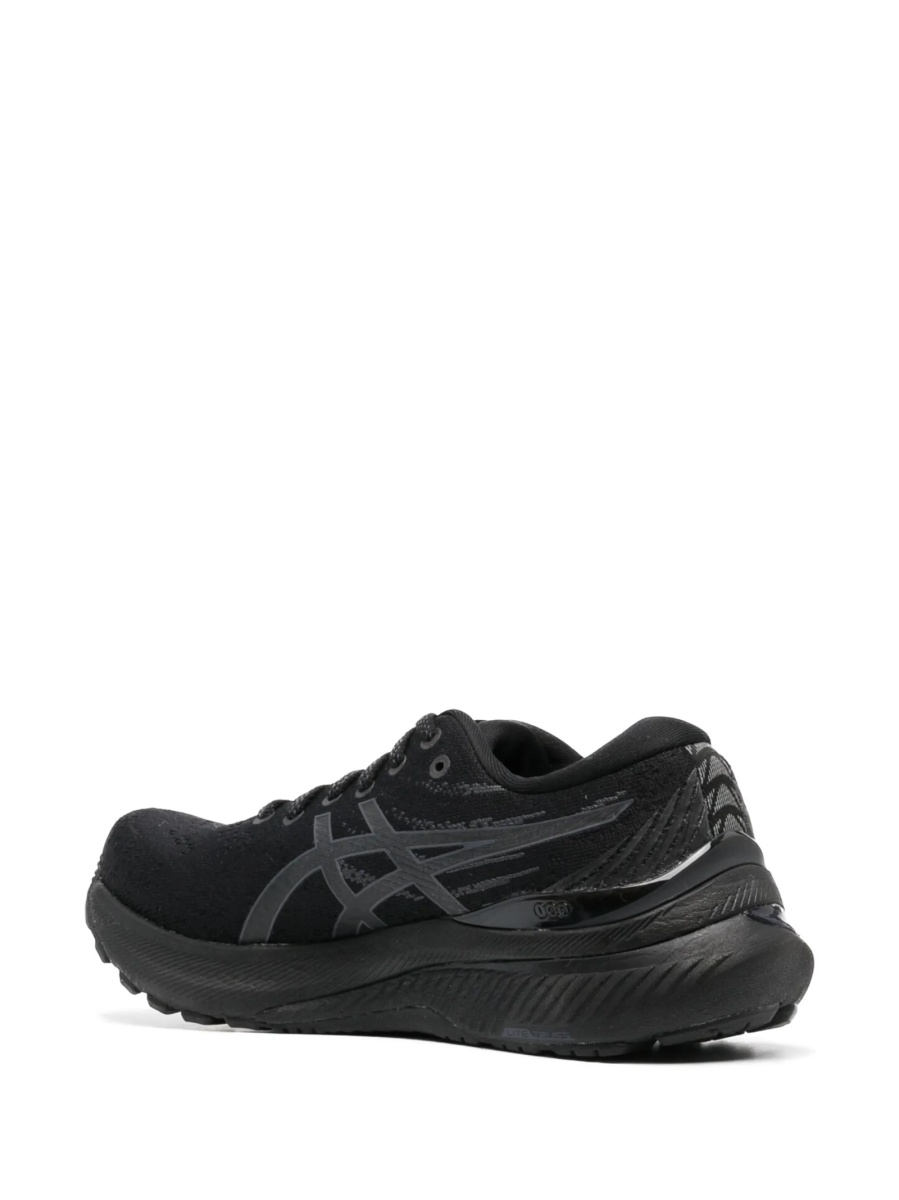 Sneakers ASICS negri din material textil - Img 3