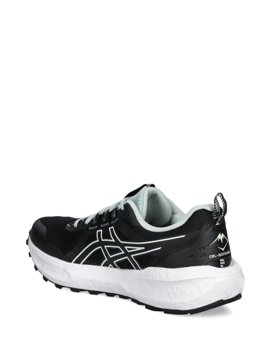 Sneakers ASICS negri din poliuretan si material textil - Img 3