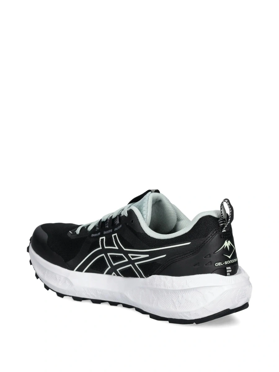 Sneakers ASICS negri din poliuretan si material textil - Img 3