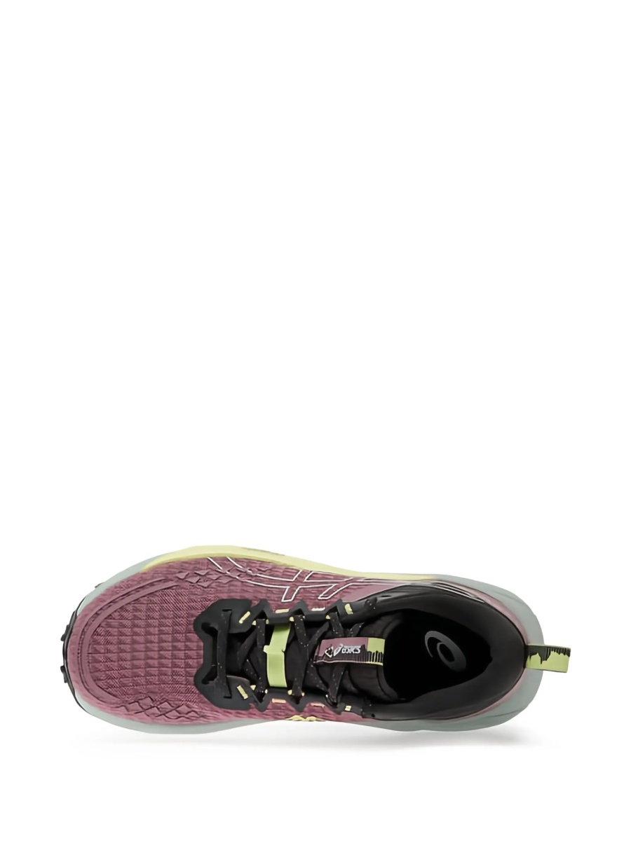 Sneakers ASICS violet din material textil - Img 4