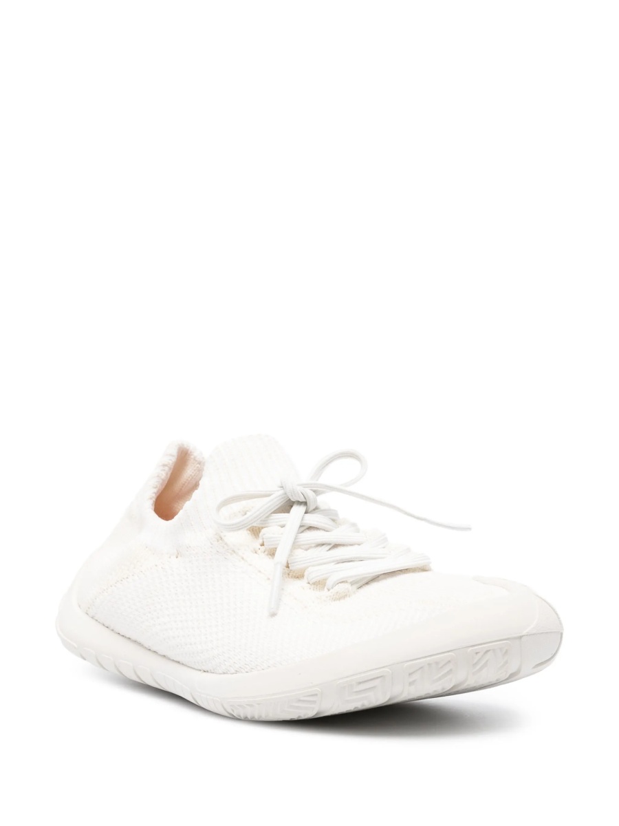 Sneakers Aspesi albi din poliester reciclat - Img 2
