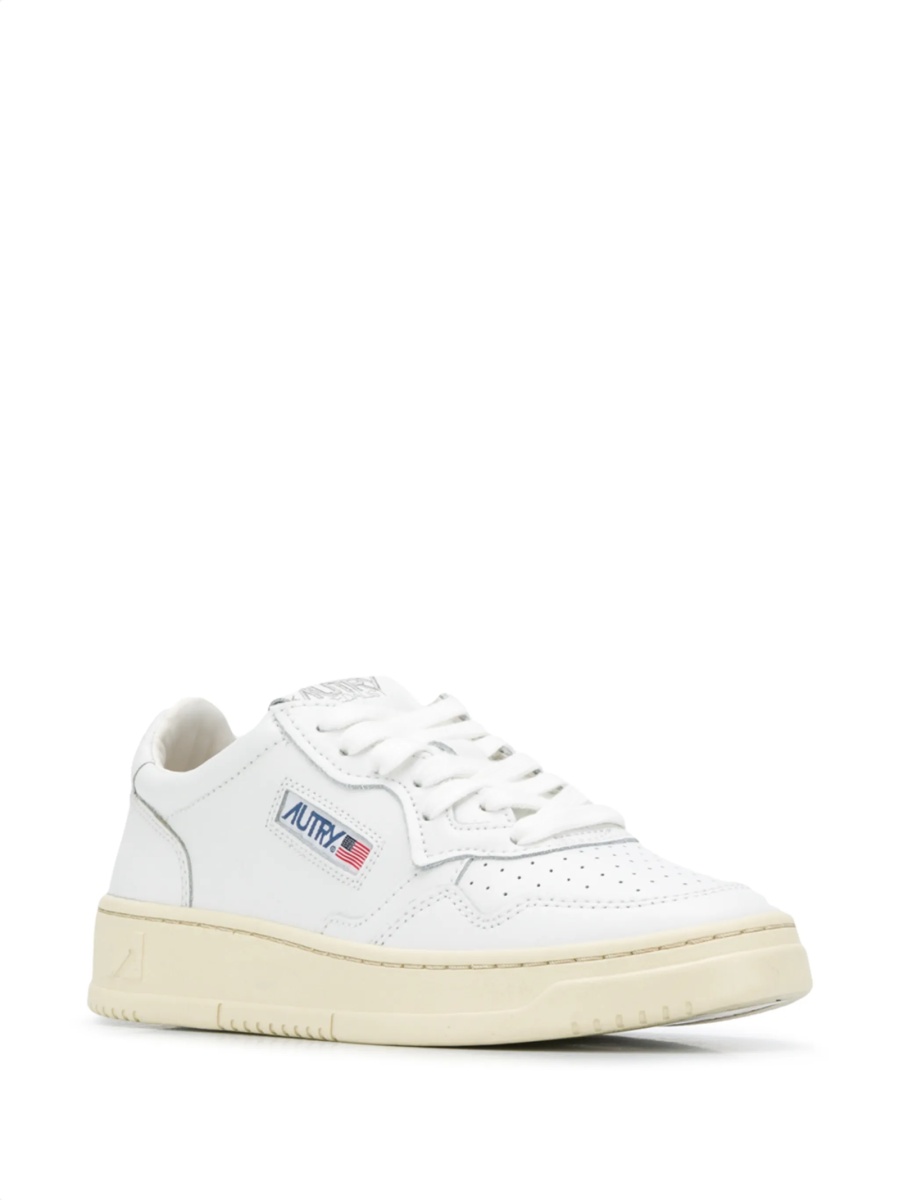 Sneakers AUTRY albi din piele - Img 2