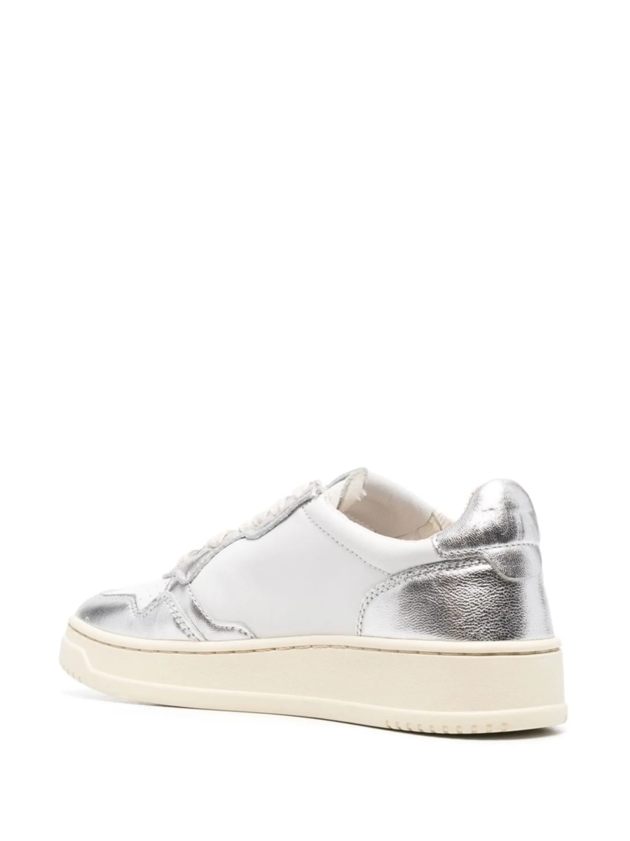 Sneakers AUTRY albi din piele - Img 3