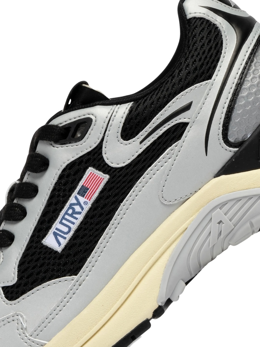 Sneakers AUTRY gri din material textil si poliuretan - Img 5