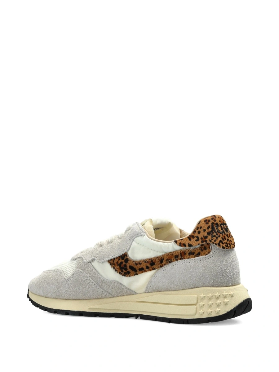 Sneakers AUTRY gri din nylon si piele - Img 3