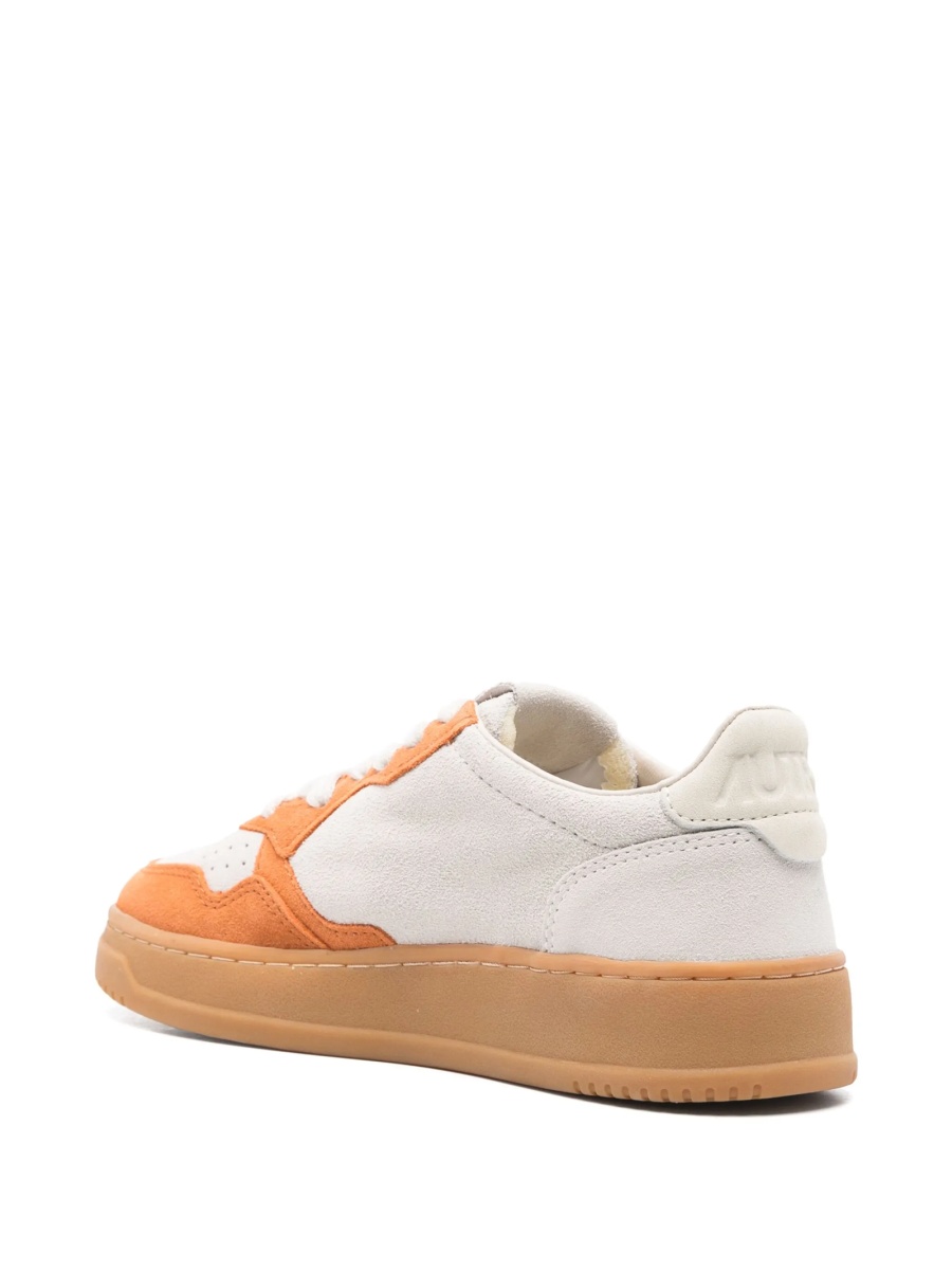 Sneakers AUTRY neutri din piele intoarsa - Img 3