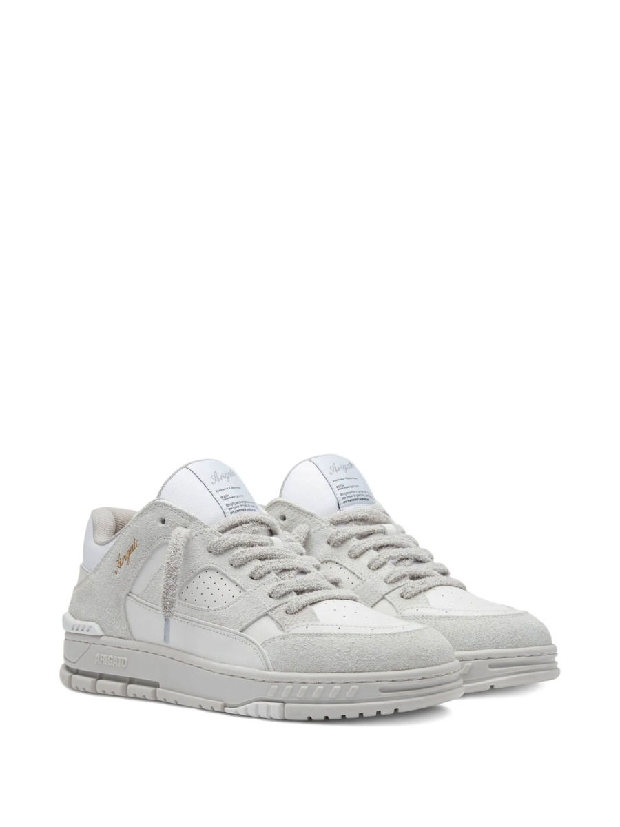 Sneakers AXEL ARIGATO albi din piele intoarsa si poliester reciclat - Img 2