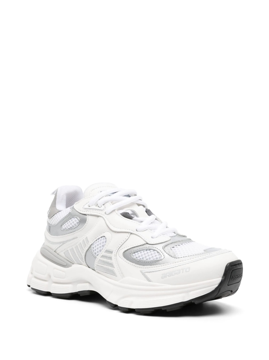 Sneakers AXEL ARIGATO albi din piele si material textil - Img 2