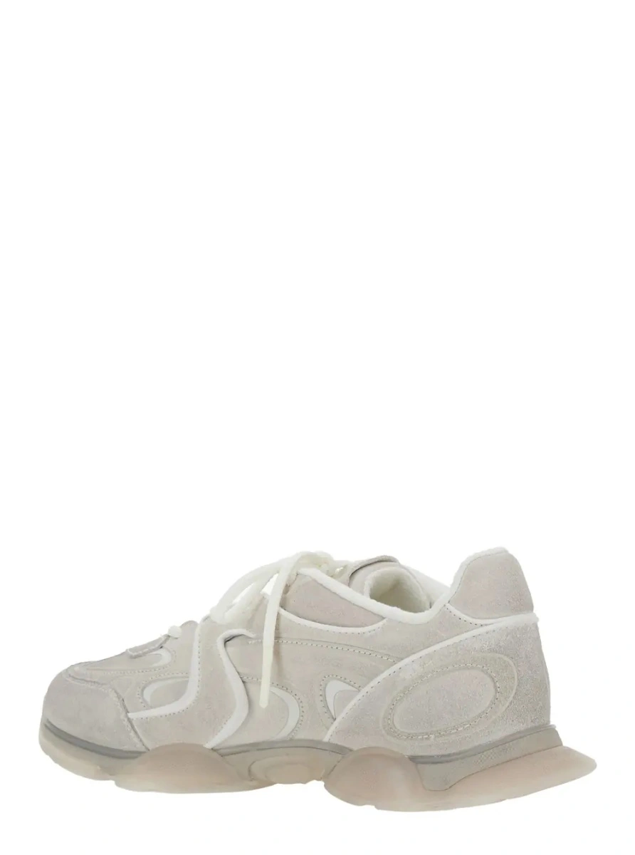 Sneakers AXEL ARIGATO gri din piele intoarsa 'Eris' - Img 3