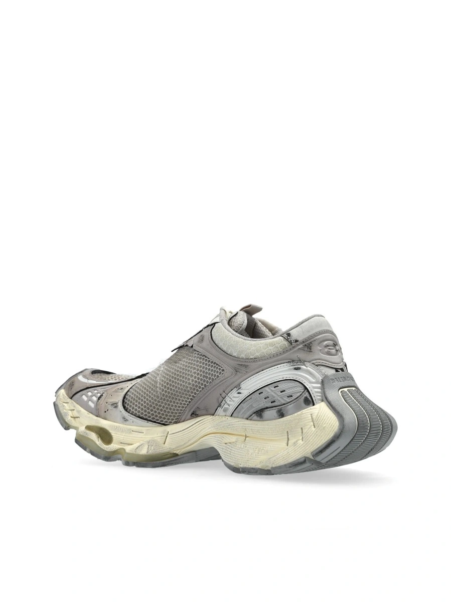 Sneakers Balenciaga neutri din poliuretan si polyester - Img 5