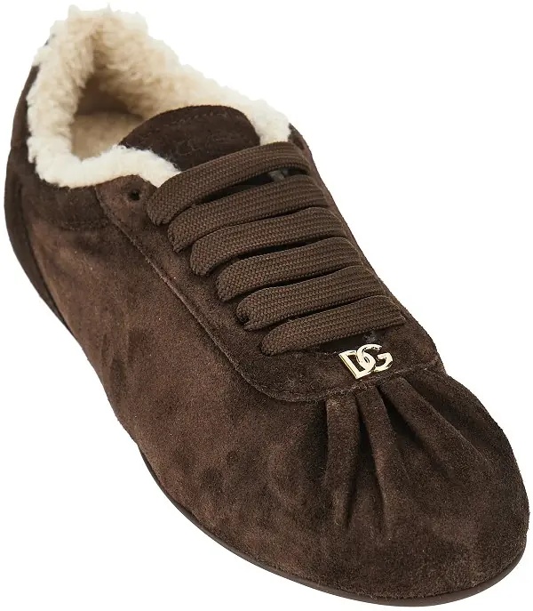 Sneakers 'Ballet' suede leather sneakers - Img 2