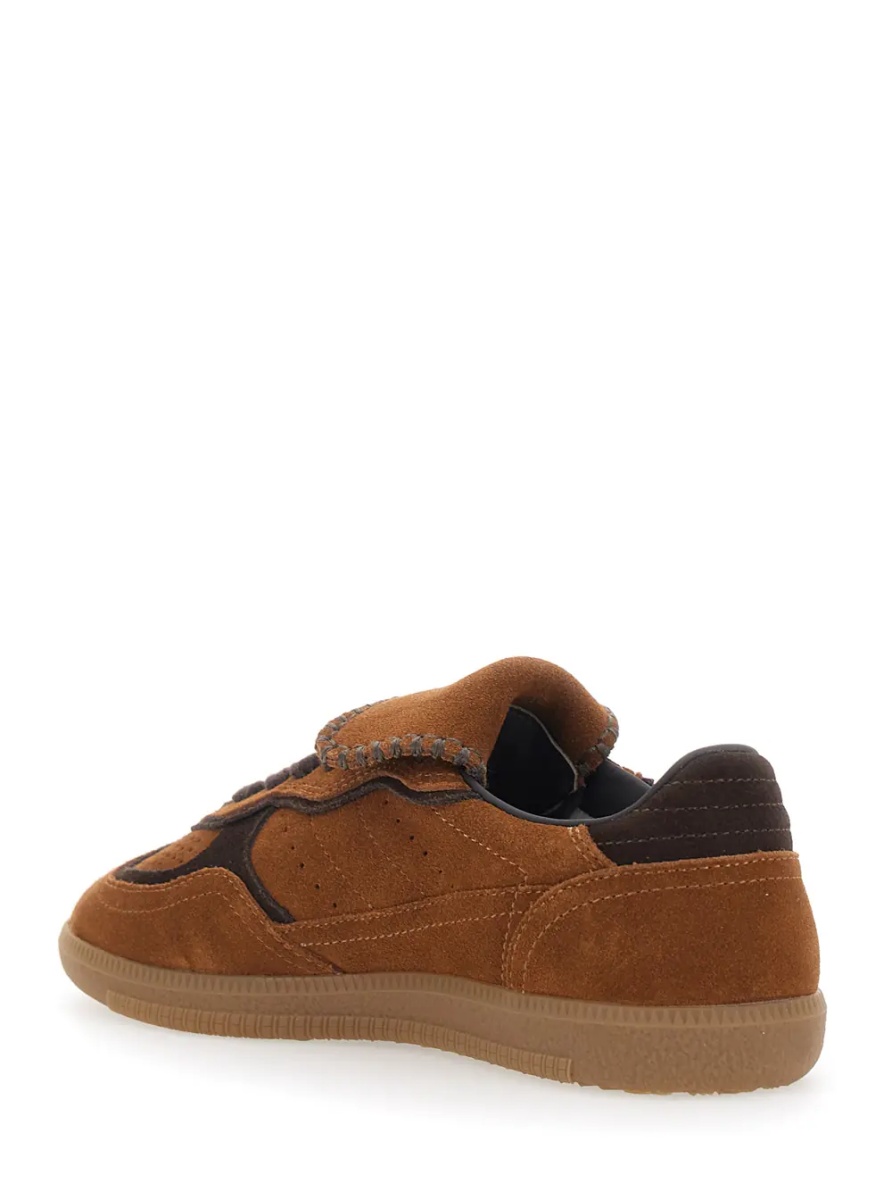 Sneakers Brown Low Top Sneakers with logo lettering on the side in Suede for Women - Img 3