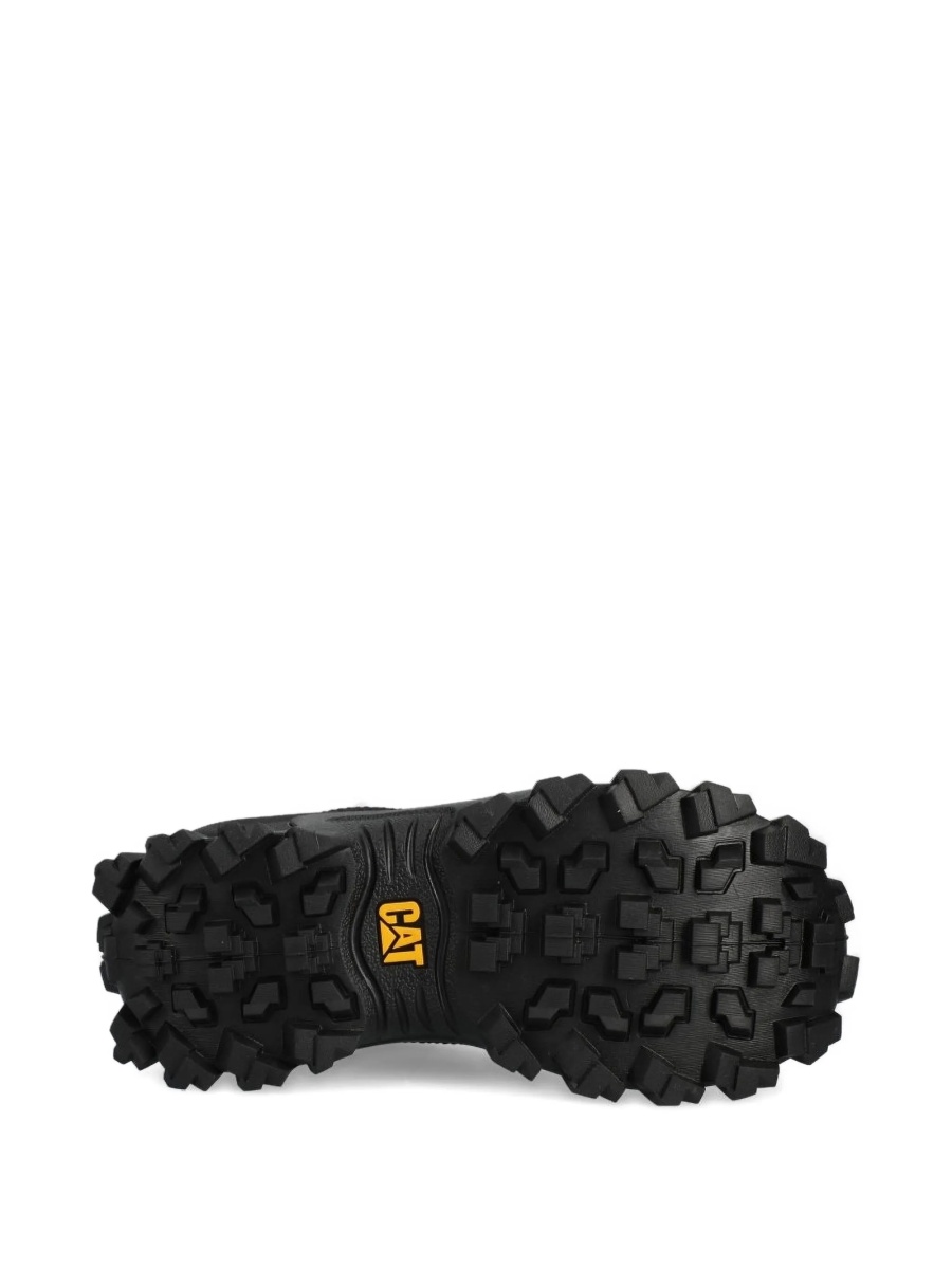 Sneakers Caterpillar negri din piele si plasa - Img 4