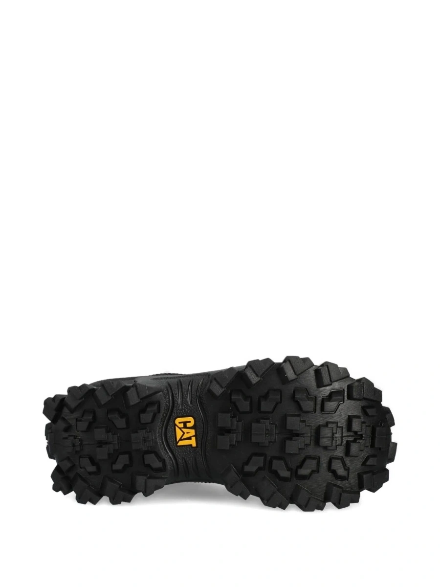Sneakers Caterpillar negri din piele si plasa - Img 4