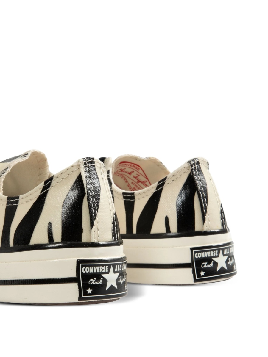 Sneakers Converse neutri din material textil - Img 3