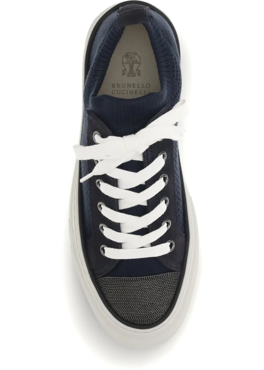 Sneakers Cotton knit and suede Sneakers - Img 4