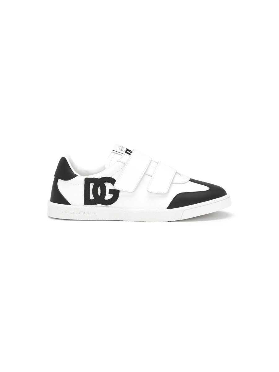 Sneakers Dolce &amp; Gabbana albi din piele - Img 2