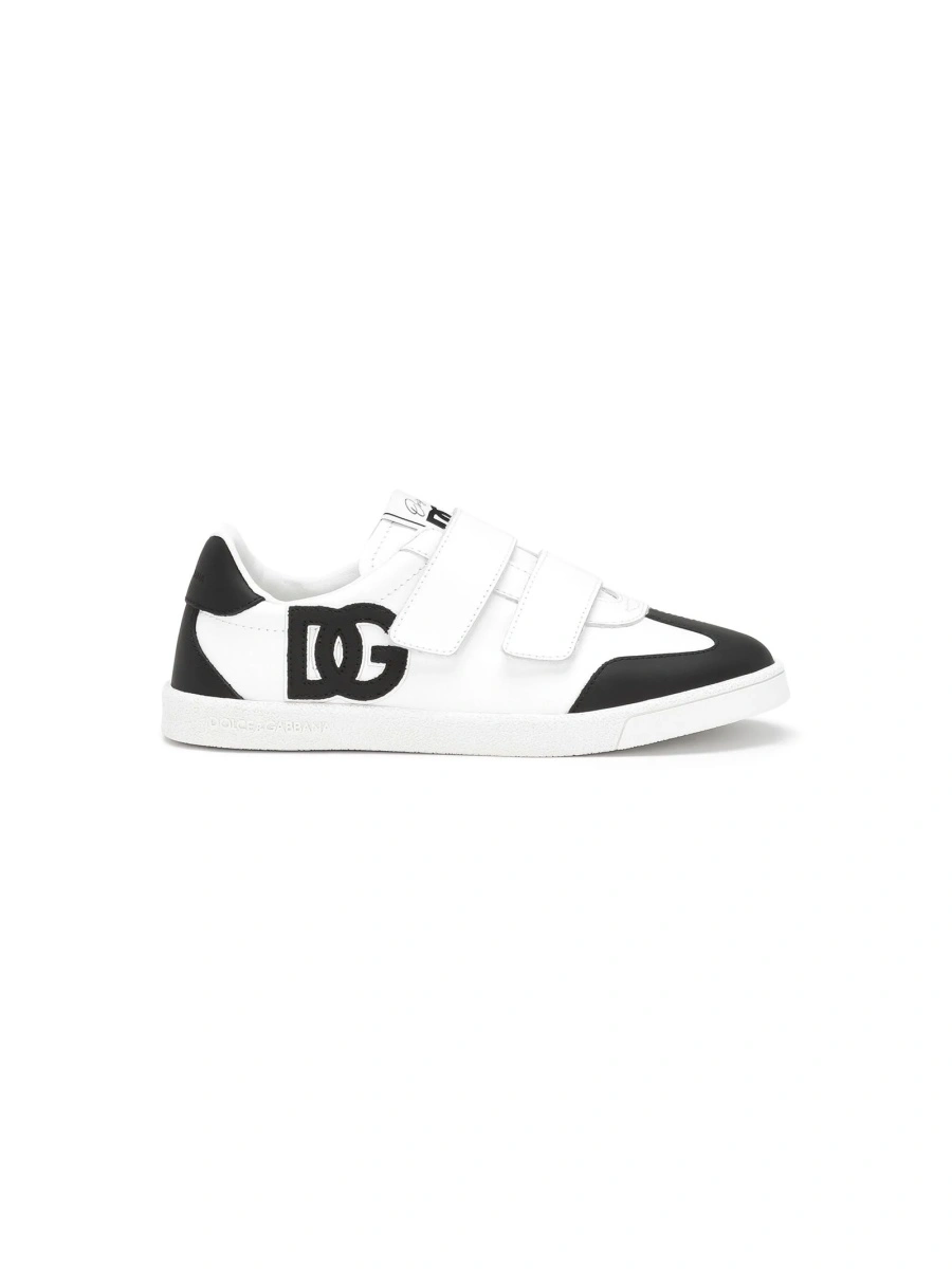 Sneakers Dolce &amp; Gabbana albi din piele - Img 2