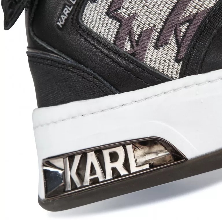 Sneakers Elektra Monogram Jaquard Hi KL62089 - Img 5