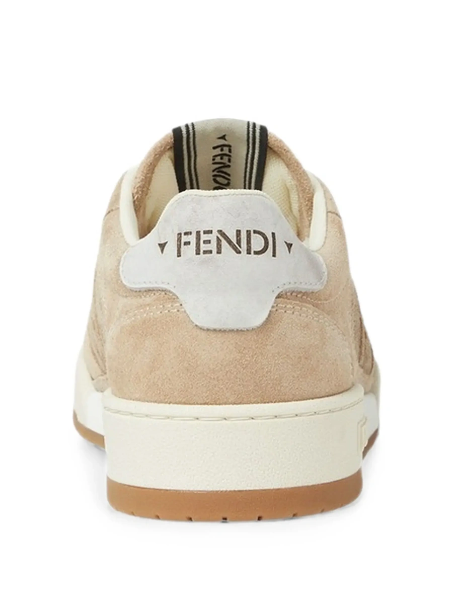 Sneakers Fendi bej din piele - Img 6