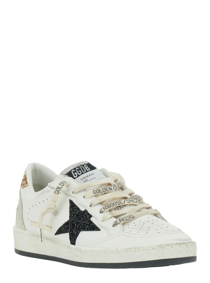 Sneakers Golden Goose 'Ball Star' albi din piele 'Ballstar' - Img 2