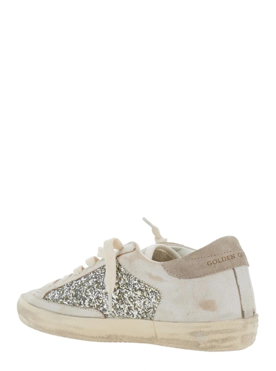 Sneakers Golden Goose 'Superstar' bej din piele intoarsa - Img 3
