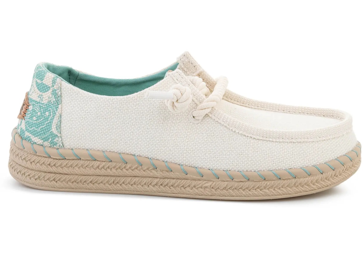 Sneakers HEYDUDE WENDY ESPADRILLE HIBISCUS EGRET/MULTI - Img 4