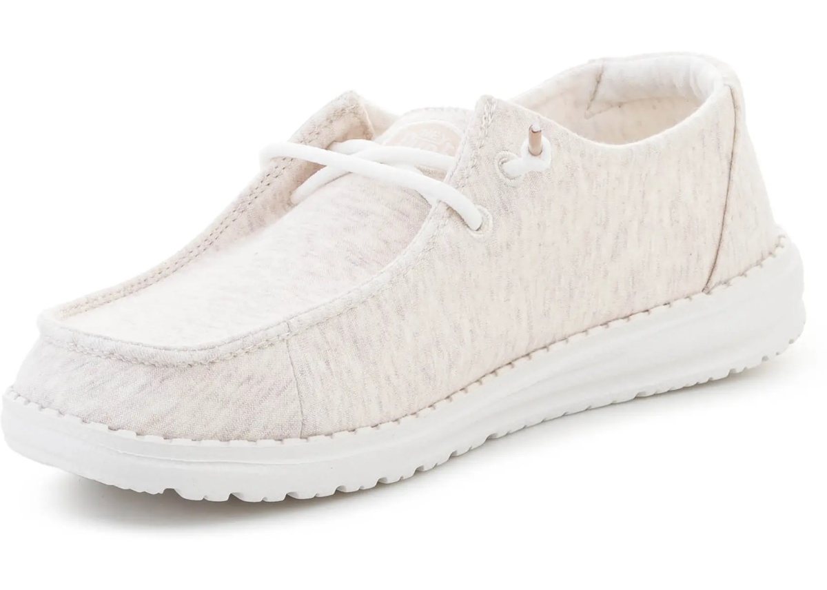 Sneakers HEYDUDE WENDY STRETCH JERSEY OATMEAL - Img 3