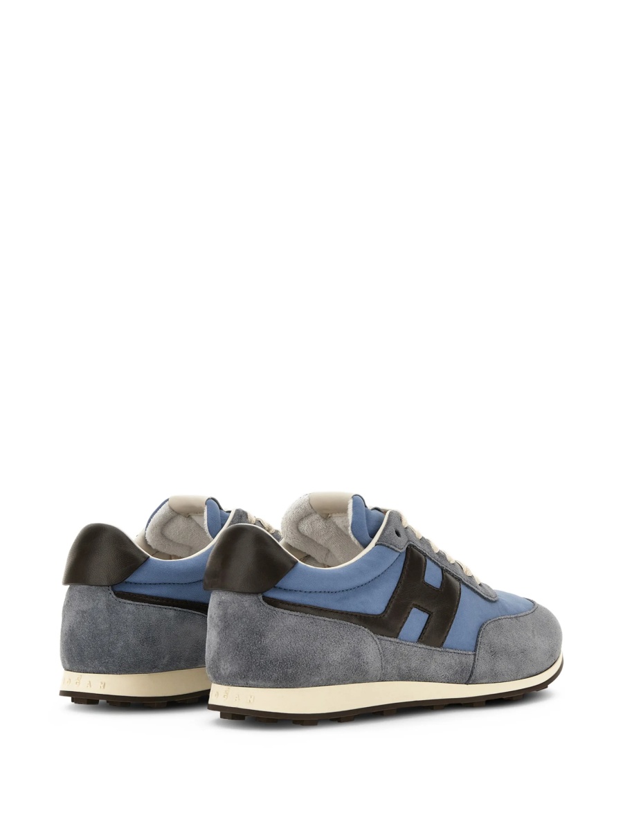 Sneakers Hogan albastri din piele - Img 3