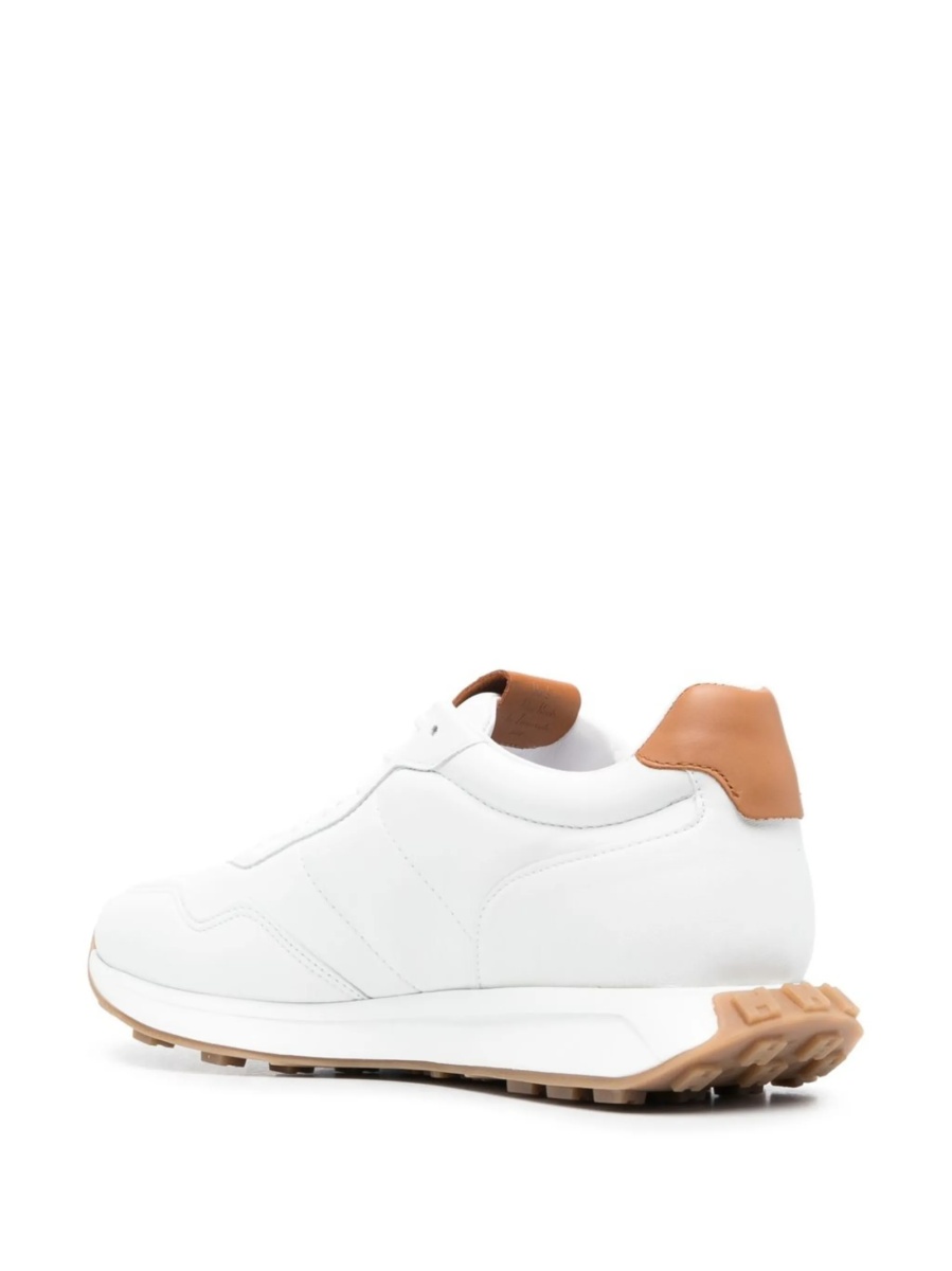 Sneakers Hogan albi din piele - Img 3