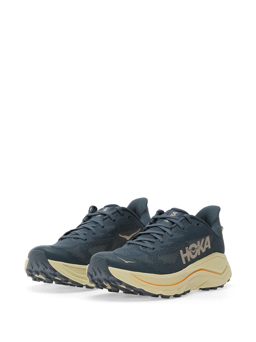 Sneakers Hoka One One albastri din plasa - Img 2