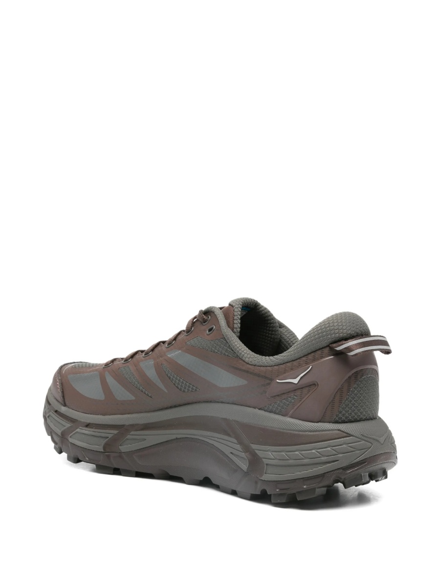 Sneakers Hoka One One maro din material textil - Img 3