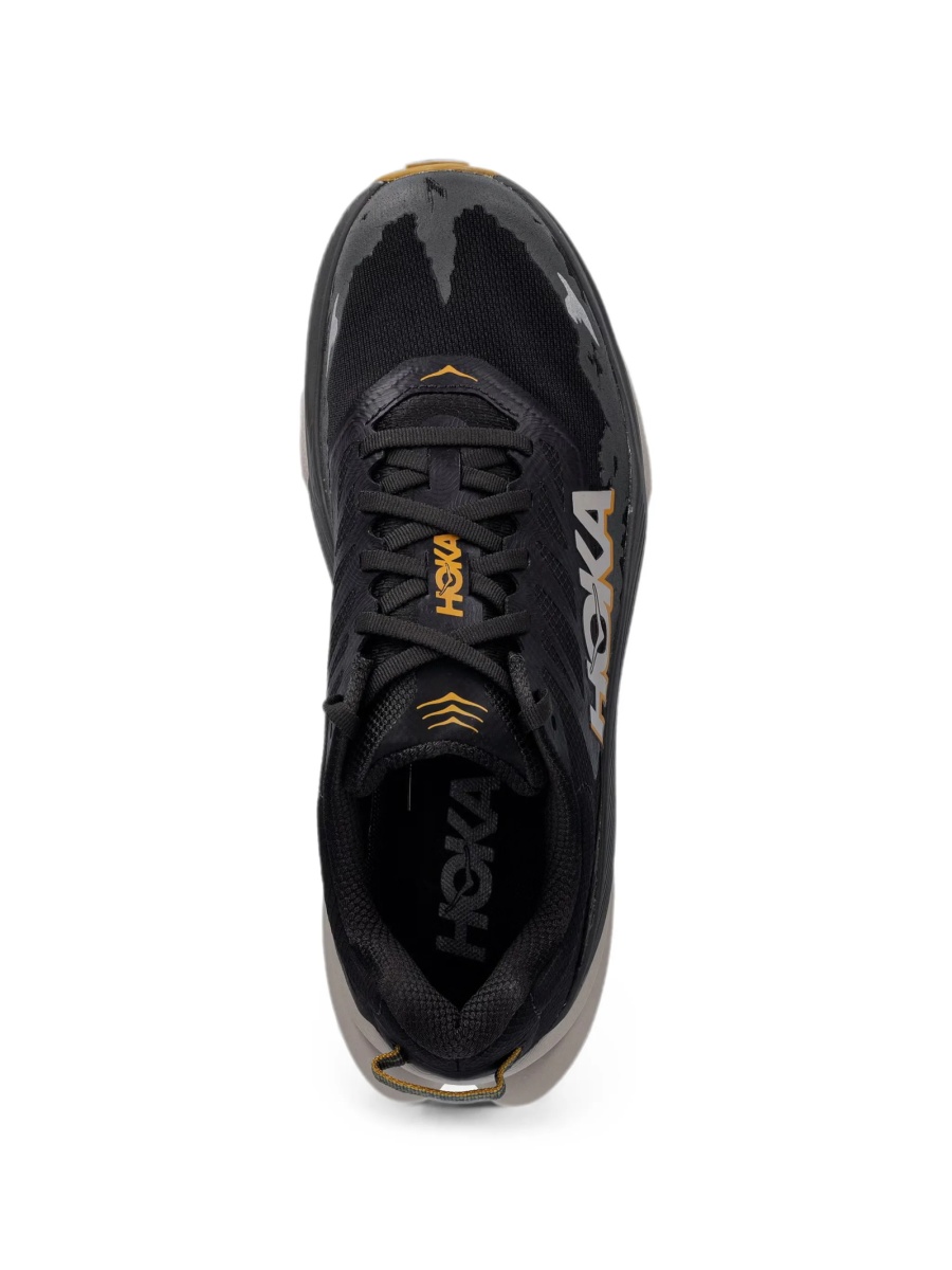 Sneakers Hoka One One negri din poliester reciclat si plasa - Img 3