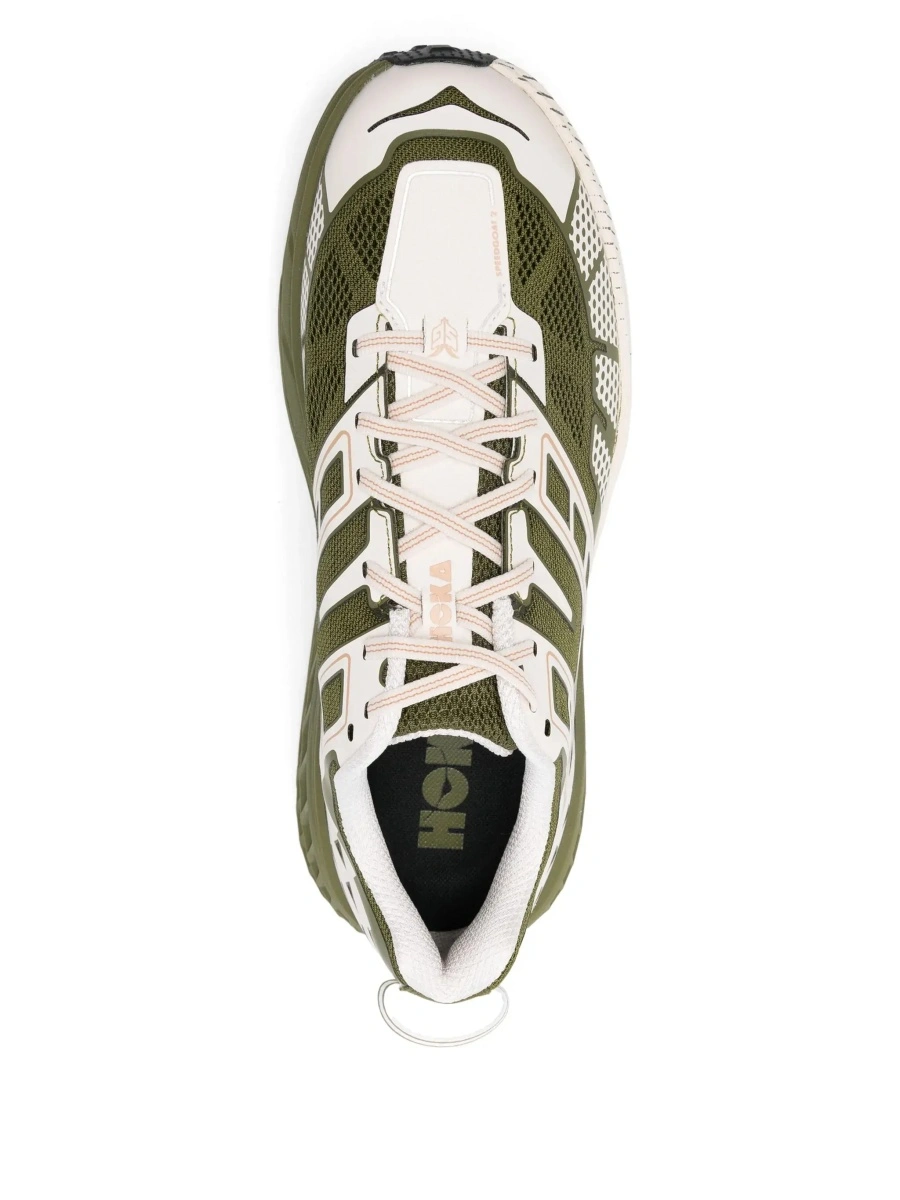 Sneakers Hoka One One 'Speedgoat' verzi din material textil - Img 6