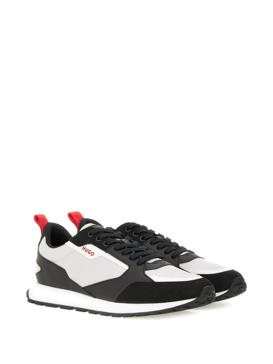 Sneakers Hugo Boss albi din polyester - Img 2