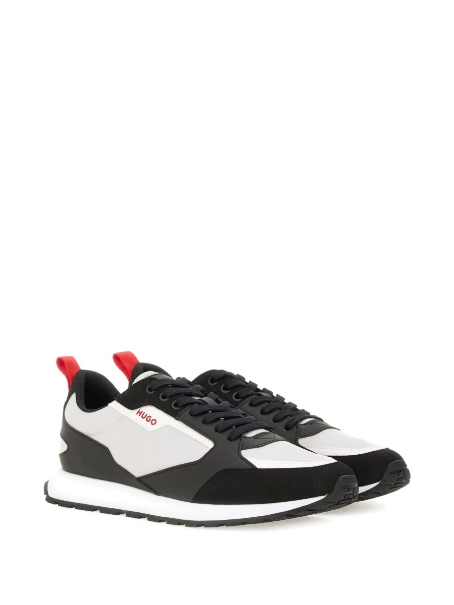 Sneakers Hugo Boss albi din polyester - Img 2