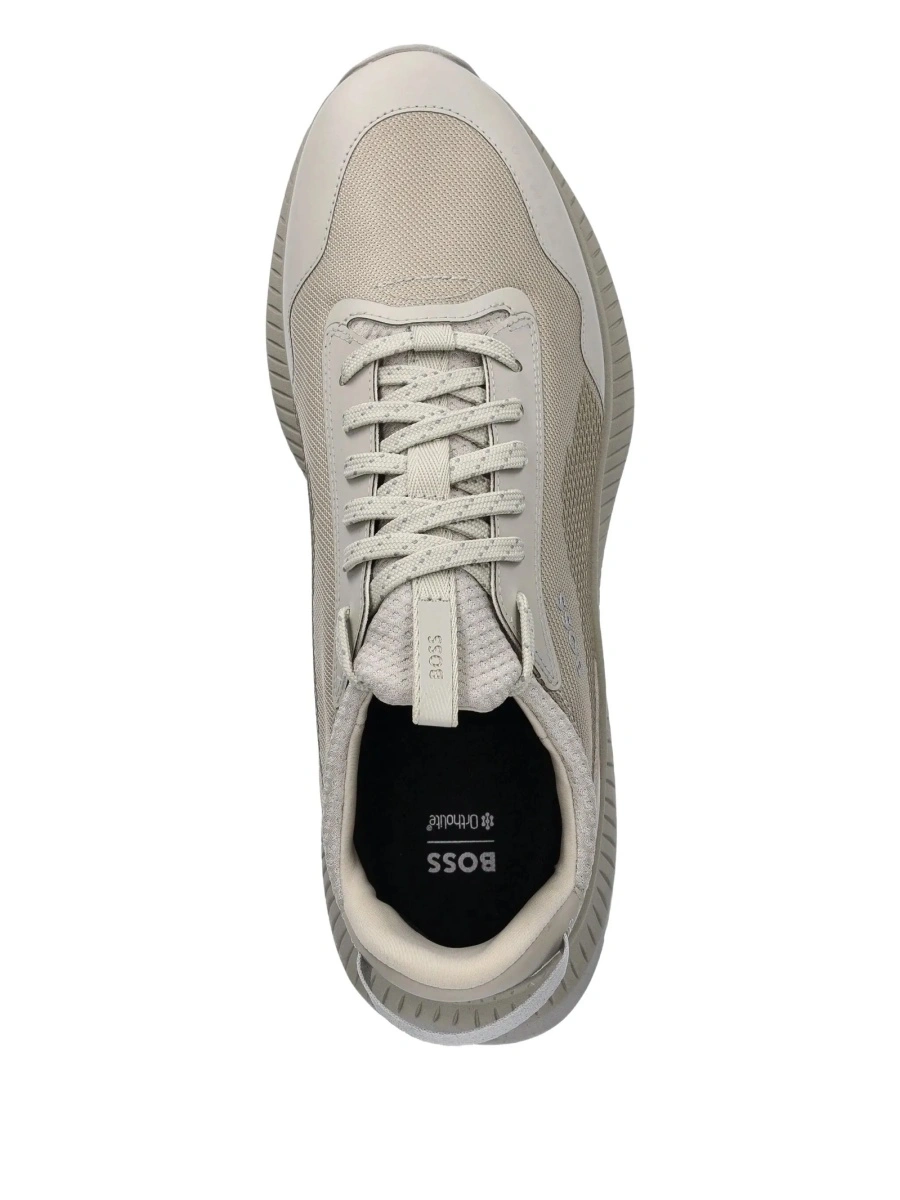 Sneakers Hugo Boss neutri din polyester - Img 3