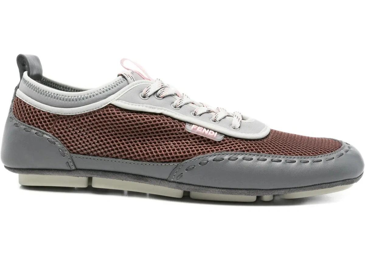 Sneakers Leather and mesh Sneakers by Fendi - Img 8