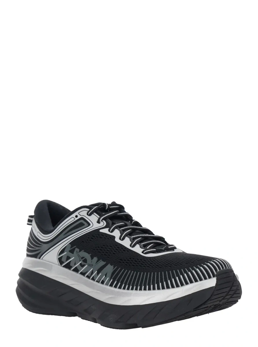 Sneakers 'M Bondi 7' Black Sneaker Low Top with Logo on the Tongue and Perforated Design in Tech Fabric Unisex - Img 2