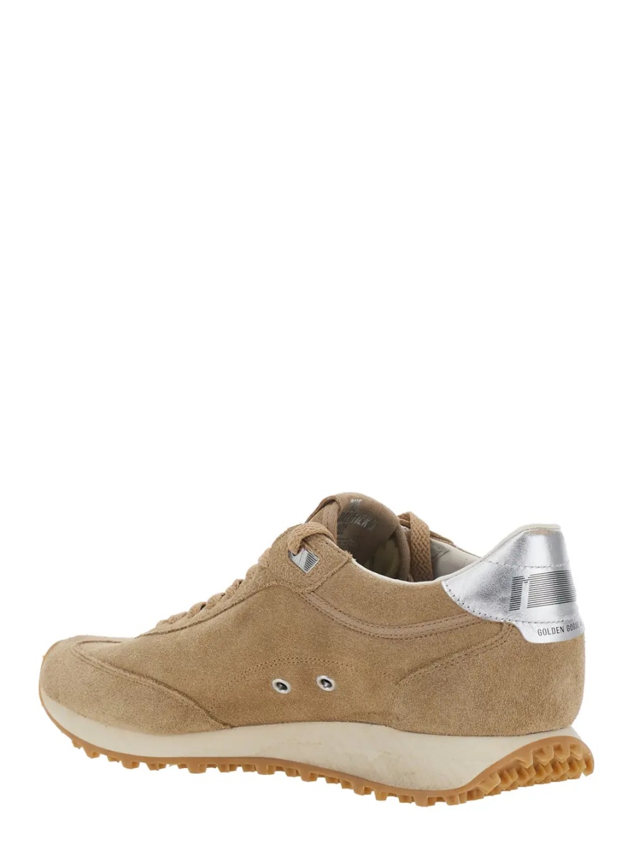 Sneakers 'Marathone' Low Top Sneakers with star patch on the side in leather for men - Img 3